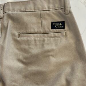Men's Classic Fit Pants - 2 pairs Khaki and 1 pair Charcoal Gray